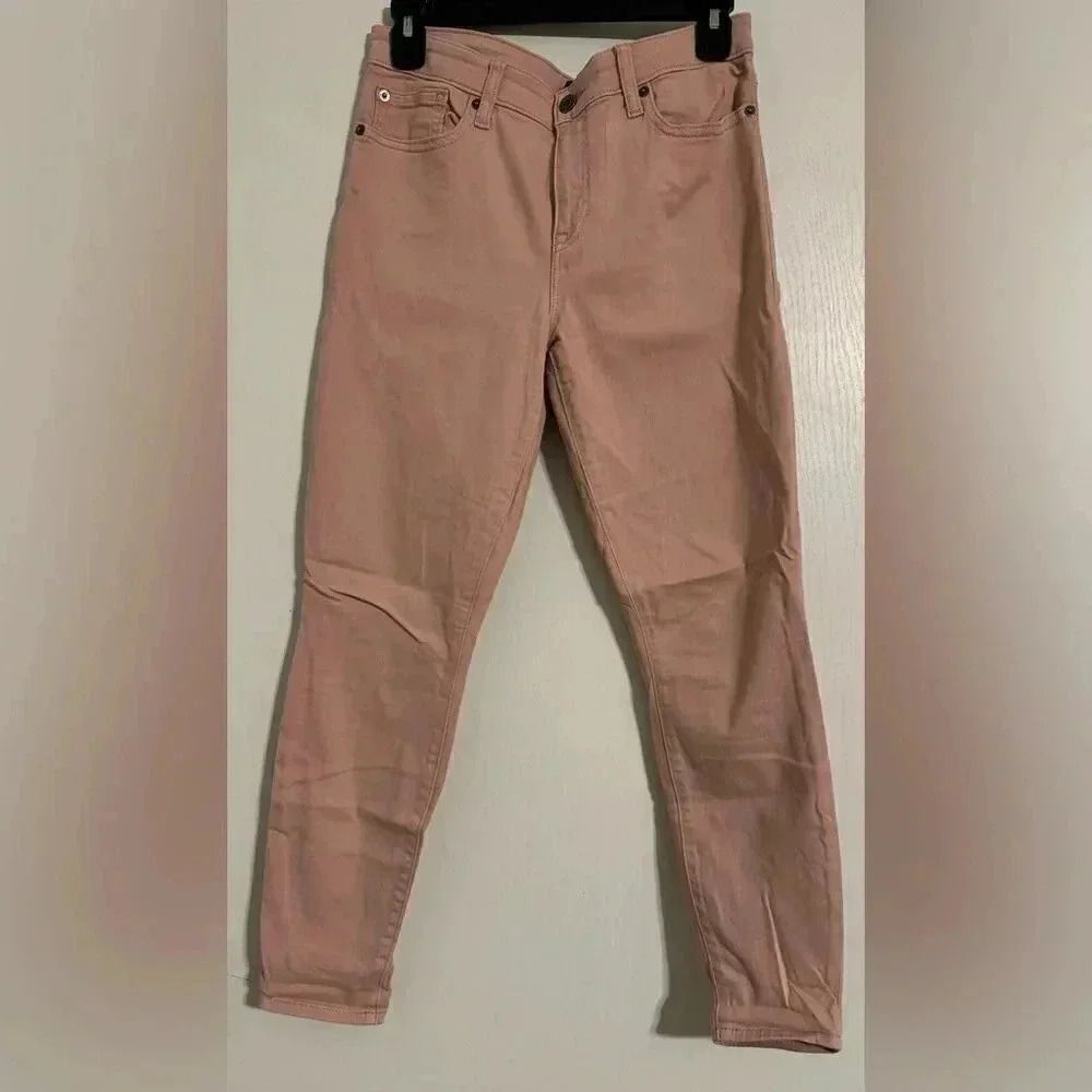 GAP Jeggings Size 28 Regular Blush/ Light Pale Pink Color